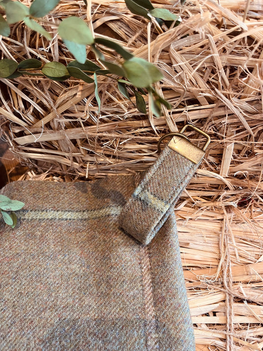 Green Tweed Keyfob